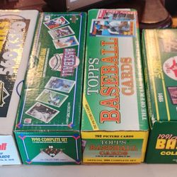 89 Topps, 90 Upper Deck, 90 Topps, 91 Score