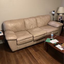 Leather Couch,loveseat,and Chair