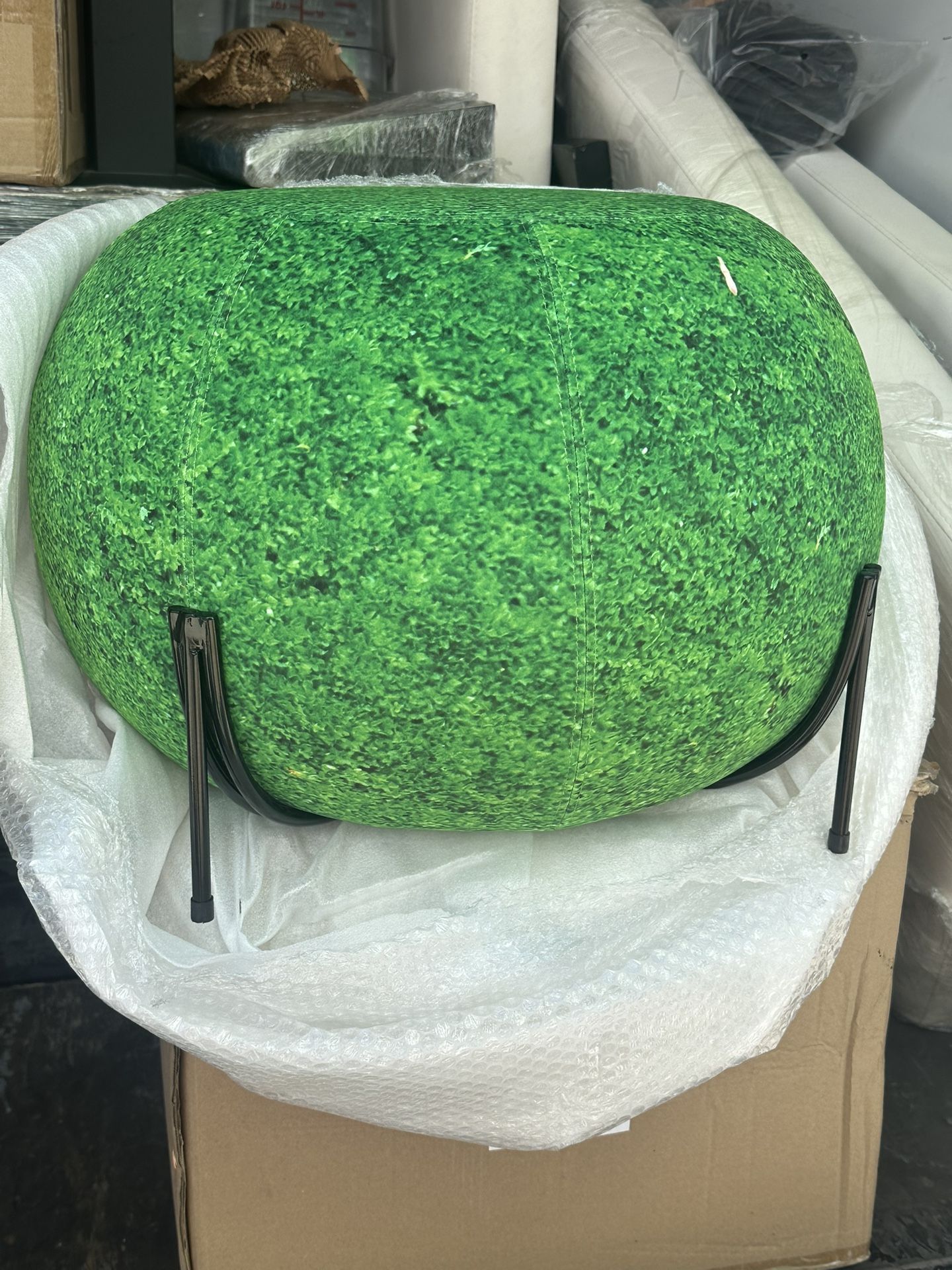 Sofa Stool Poufs 3-available Color-Green