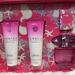 Versace Bright Crystal Absolu Perfume Set