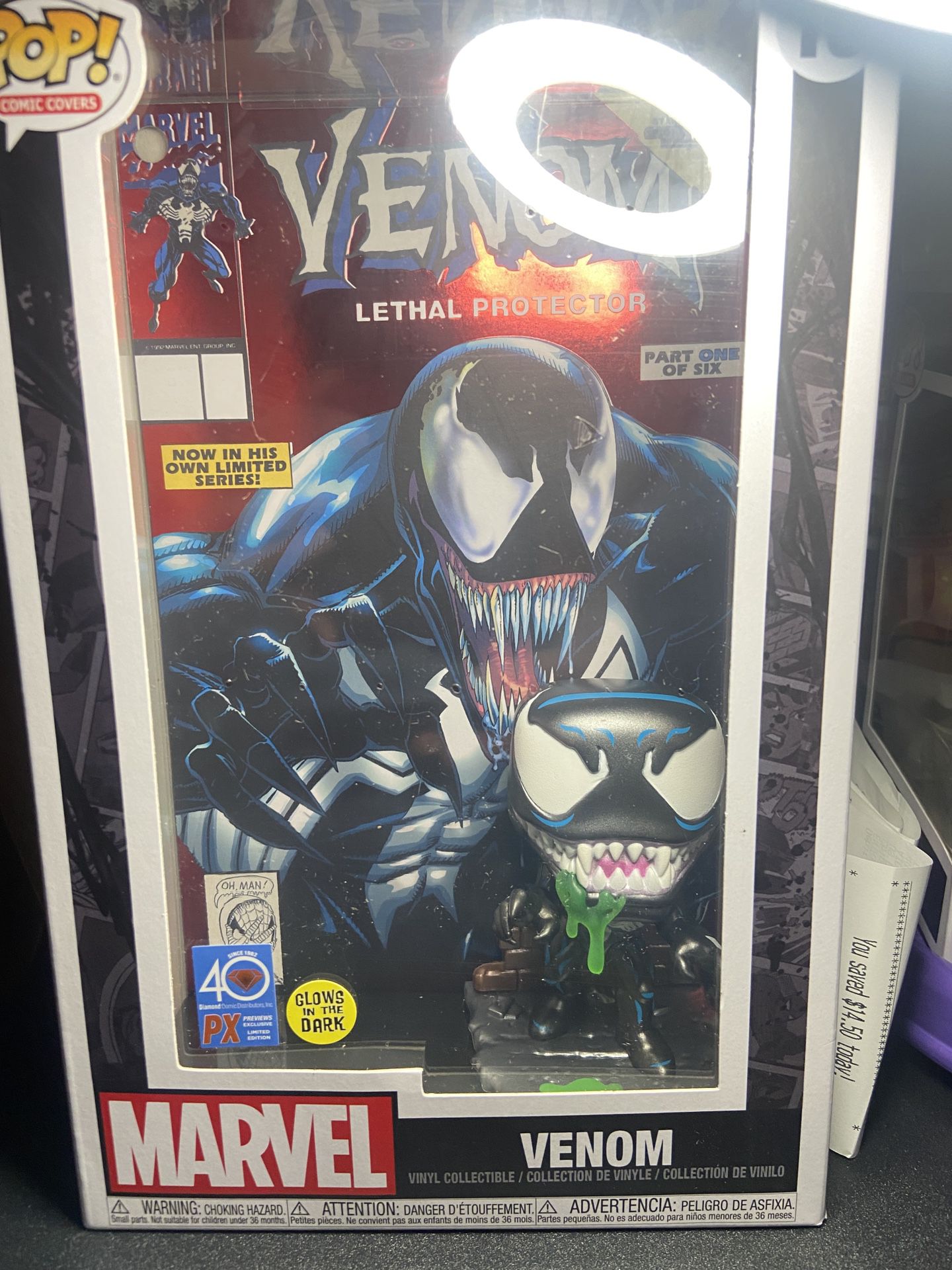 Venom Glow In Dark Preview exclusive limited edition