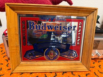 Budweiser vintage mirror