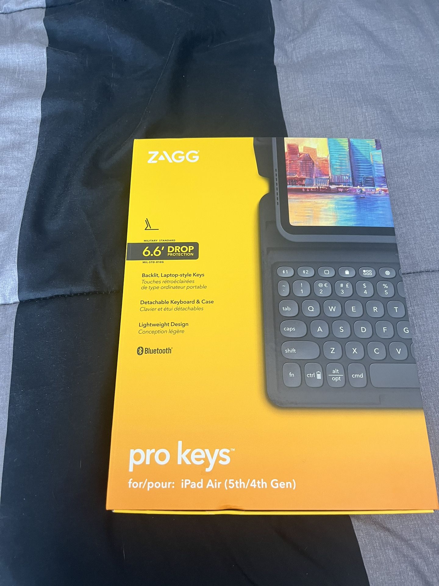 Zagg Pro Keys Case For iPad Air 4/5th Gen 