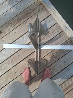 Northill  stainless folding anchor