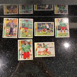 Lot of 6 CAMEROON: 1994 Upper Deck World Cup Contenders English/ Spanish Cards