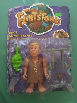 The Flintstones lawn mowing barney new