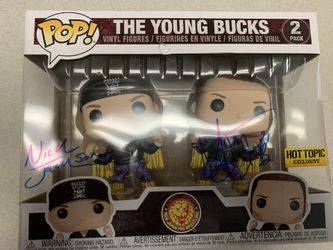 Young bucks Autograghed Pop