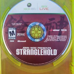 Stranglehold For Xbox 360 Just The Game