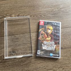 Sword of the Vagrant switch game with case