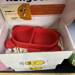 Kangookid Silicone Baby Plate
