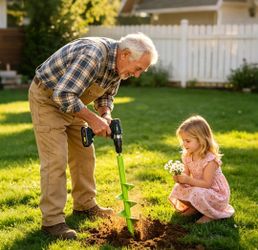 2 pc set. Drill Bit for Planting