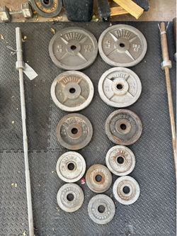 250lb Olympic weight set