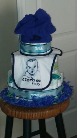 Baby Diaper cake