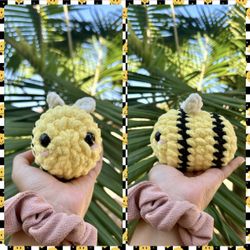 Crochet Bee Plushie 