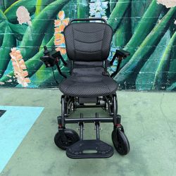 Travel Electric Collapsible Wheelchair Weighs Only 23 Pounds! The Lightest Travel Wheelchair Available!