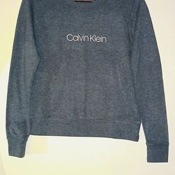 Calvin Klein Sleepwear Gray Long Sleeve Sweatshirt