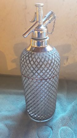 Vintage seltzer bottle