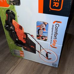 Black Decker Lawn Mower 