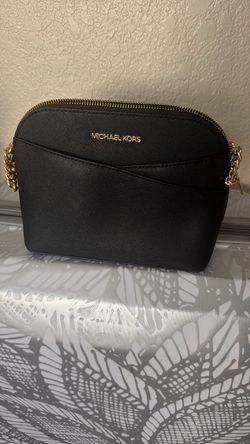 Michael Kors Black Saffiano Crossbody Bag