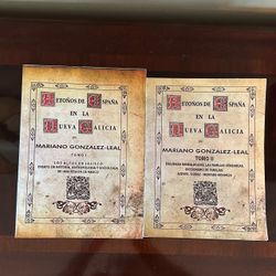Retoños de España en la Nueva Galicia (Tomos I & II) Soft Cover Books – Mariano González-Leal