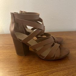 Strappy Wedge Heels Size 6