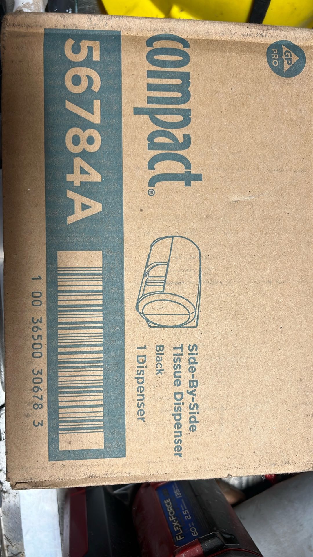 GP Peo Compact Side By Side Tissue Dispenser