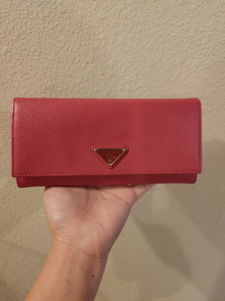 Authentic Prada Wallet