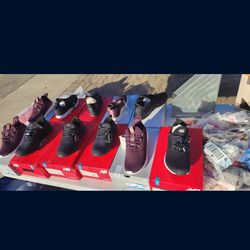 Adidas and New Balance women's shoes