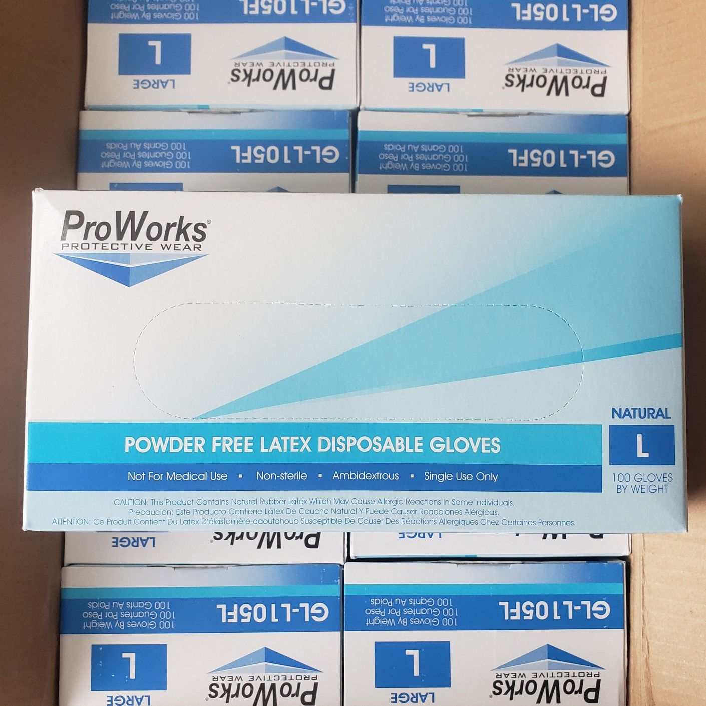 Latex Gloves Size Large