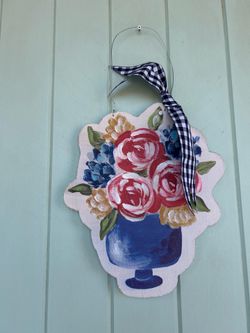Floral Door Sign 10.00