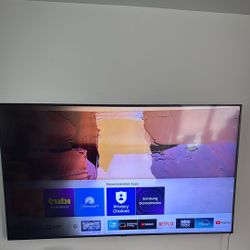 Used Samsung 75" Q70R  Backlight Out