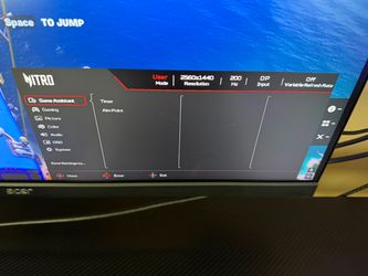 Gaming monitor