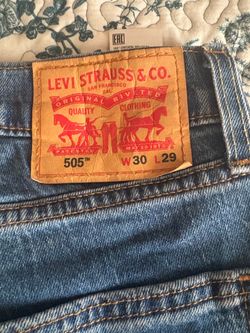 505 W30 L29 Levis jeans