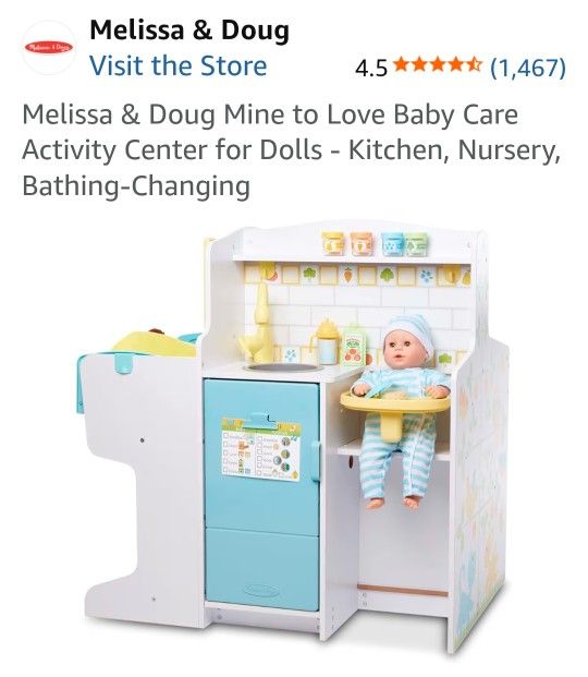 Melissa And Doug Baby Care Center