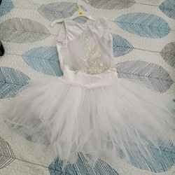 White Ballet Tutu Costume