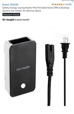 Mini Mini Desktop Heater 