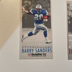 NFL Game day 93 Cards