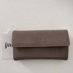 Suede Wallet
