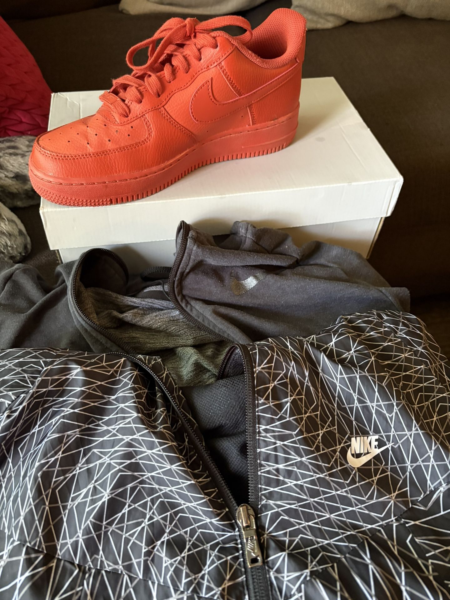 Nike Hoodie and Nike Shoes