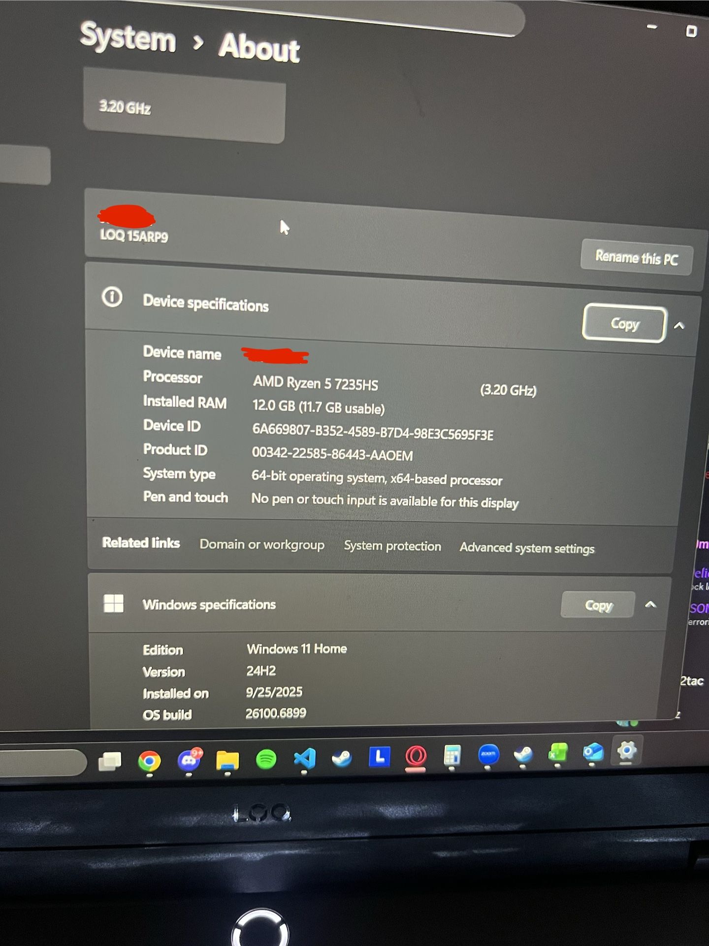 Lenovo LOQ Gaming Laptop