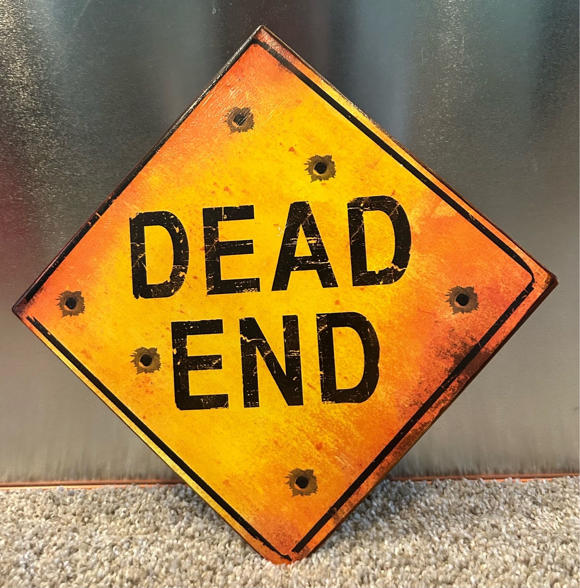 Dead End Wall Sign (new)