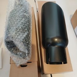 2 NEW BLACK HORSE EXHAUST TIPS 