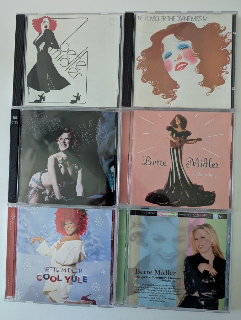 Bette Midler Music CDs