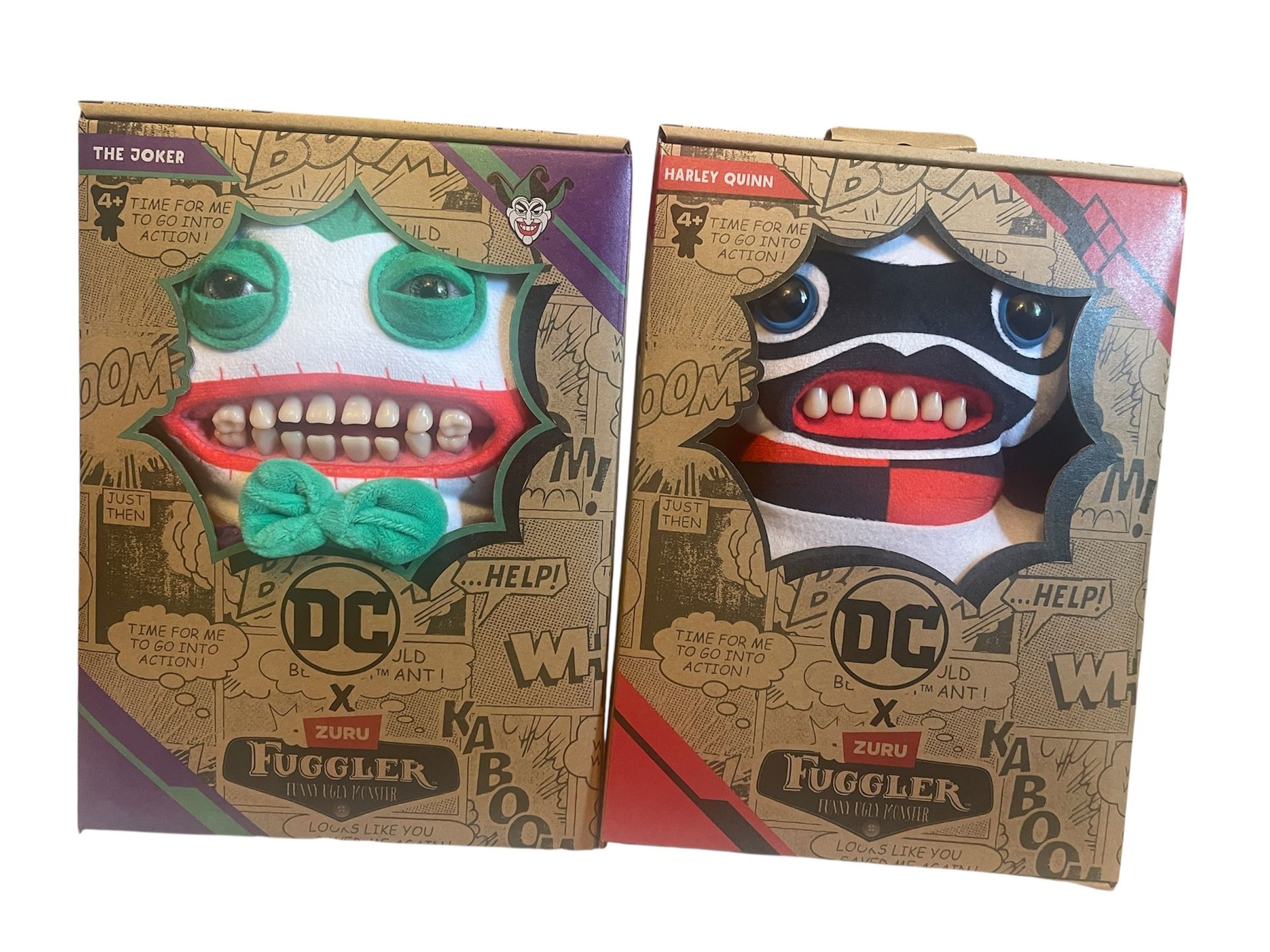 Fuggler x DC 9 inch DC Comics (Joker), Funny Ugly Monster Soft Plush Collectible