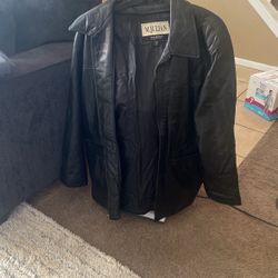 Men’s Real Leather Jacket 2x