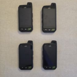 QTY. 4 - SONIM XP7 WALKIE TALKIE CELLPHONE. AT&T. MILITARY GRADE IP68 WATERPOOF 