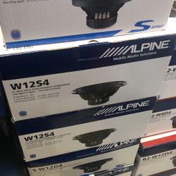Alpine 12 Inch Subwoofer On Sale Today For 69.99