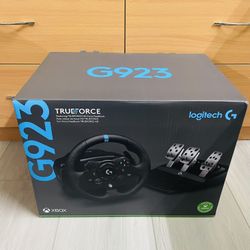 Logitech G923 Racing Wheel And Pedals For Xbox Series X/S/One And PC