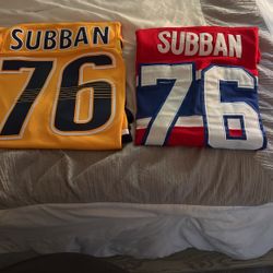 Pk subban jersey for sale sales