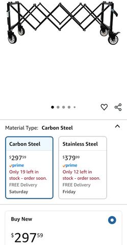Carbon Steel Funeral Stretcher Truck Church Truck Casket Stand Trolley Cart Fordable coffin cart